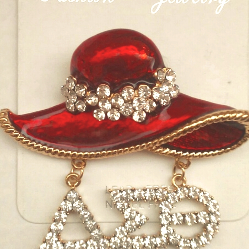 Sorority Delta Hat Pin
